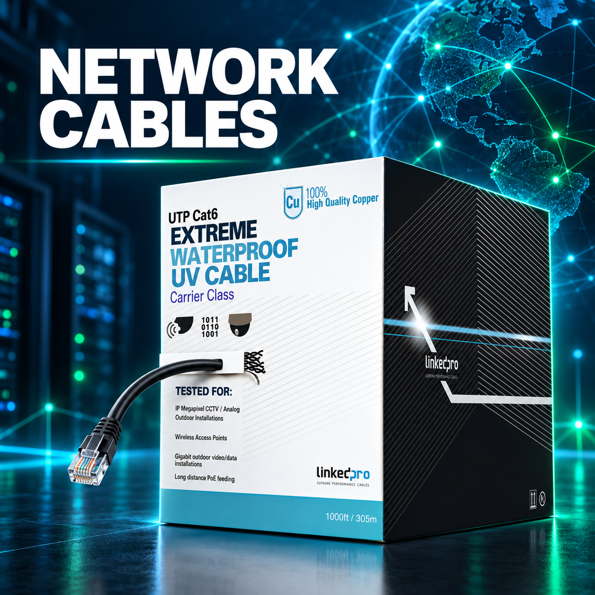 CABLE COOPER UTP CAT6